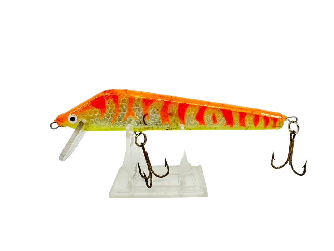 Nica Muskie Lure, Fluorescent Orange/Chartreuse Color