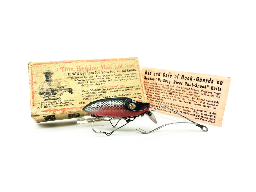 Heddon&nbsp;River Runt No-Snag N9119N, Dace Scale Color with Brush Box