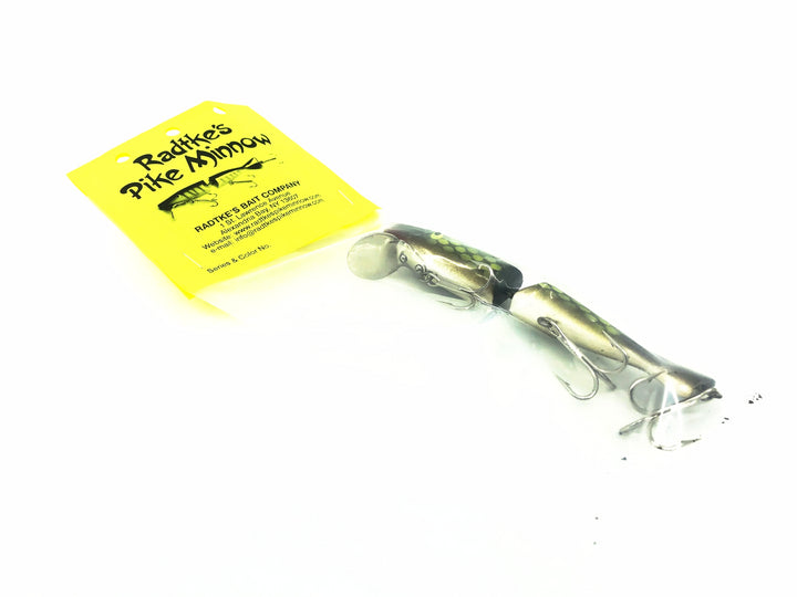 Radtke Pike Minnow, #205 Pikie Color on Card