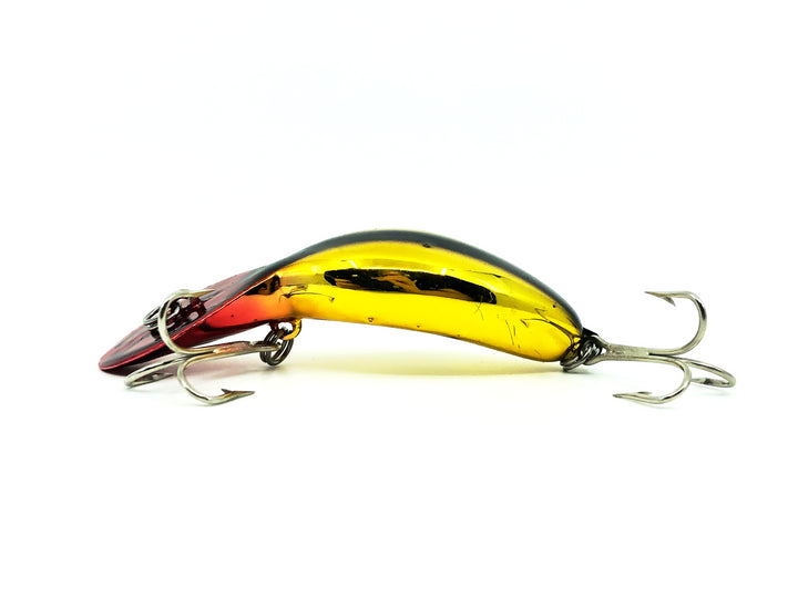 Heddon Tadpolly, NGBR Gold Black Back/Red Head Color