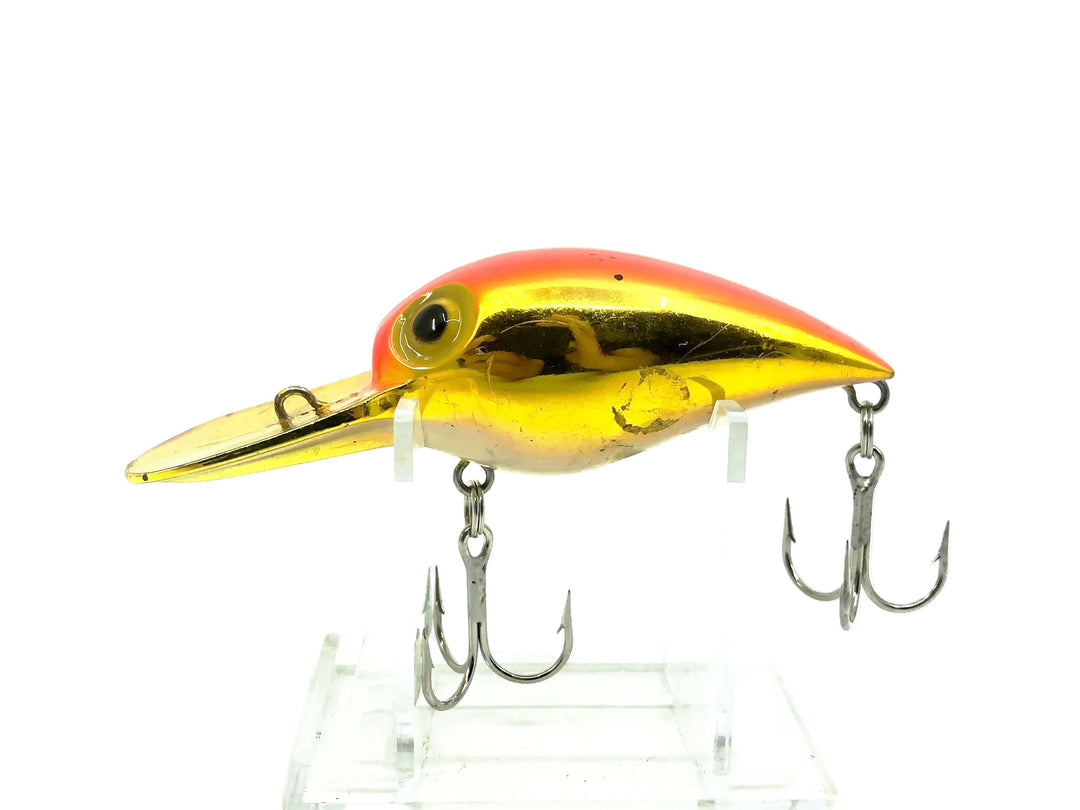 Storm Magnum Wiggle Wart AV109, Metallic Gold/Fluorescent Red Back Color