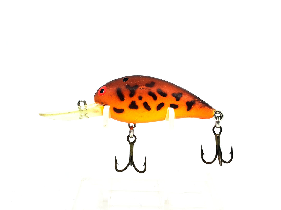 Bomber Model A 6A, E4 Dull Brown/Orange Crawdad/Orange Belly Color Screwtail Model