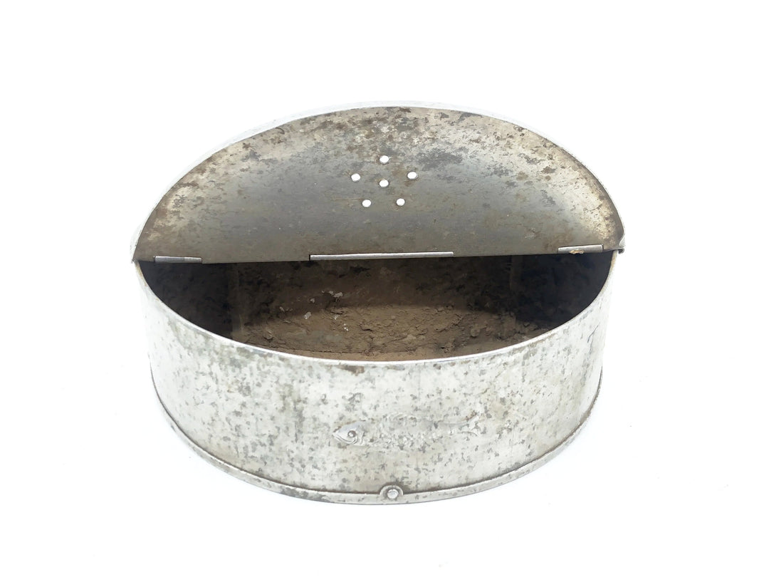 Vintage Metal Belt Bait Box