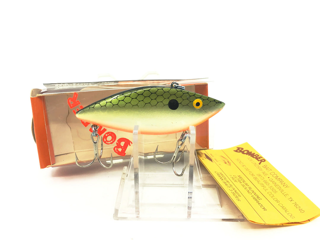 Bomber Ratl RRR A 3RTSGO, Tennessee Shad, Gold Scale/Orange Belly Color with Box