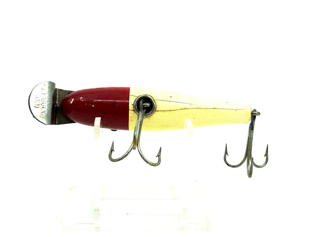 Creek Chub Baby Pikie 900, RH Red Head/White Body Color