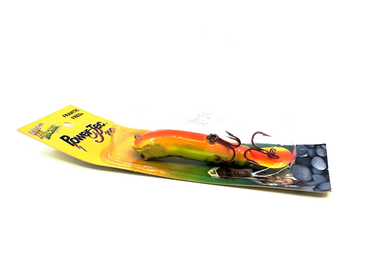 Joe Bucher Power Tec Pro Frantic Fred, Fire Tiger Color on Card
