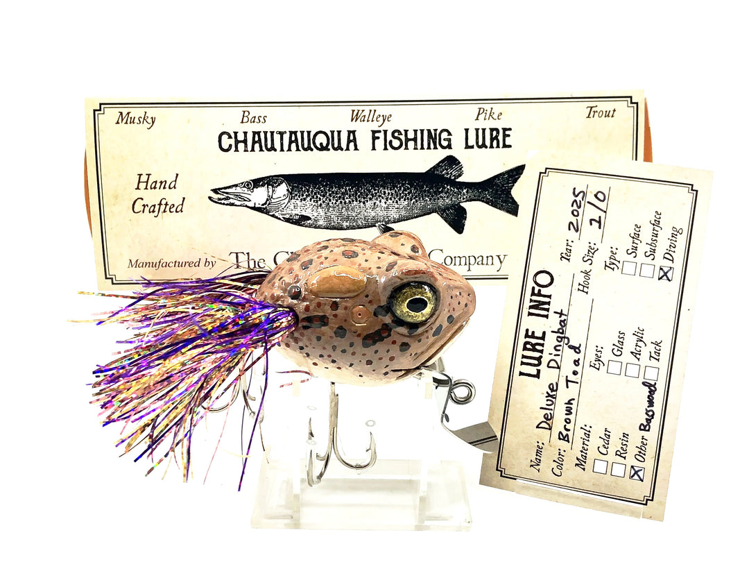 Chautauqua Deluxe Dingbat, Brown Toad Color
