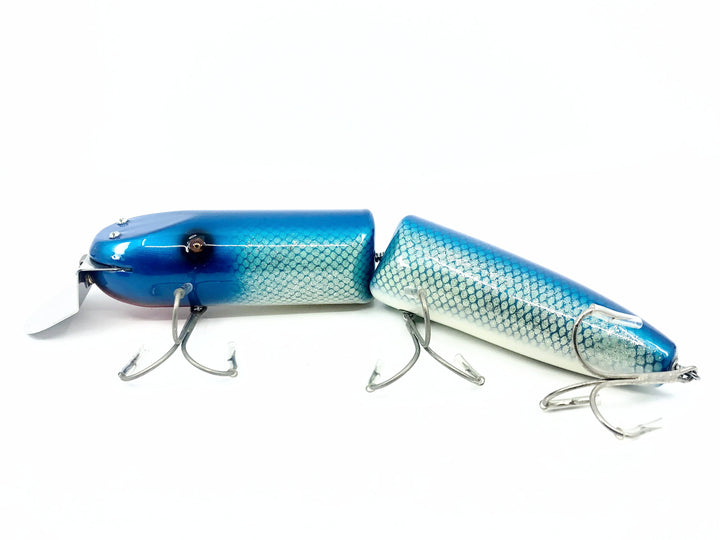 Musky Dan (XXX Lures) Monster Pikie 14", Blue Flash Color w/COA