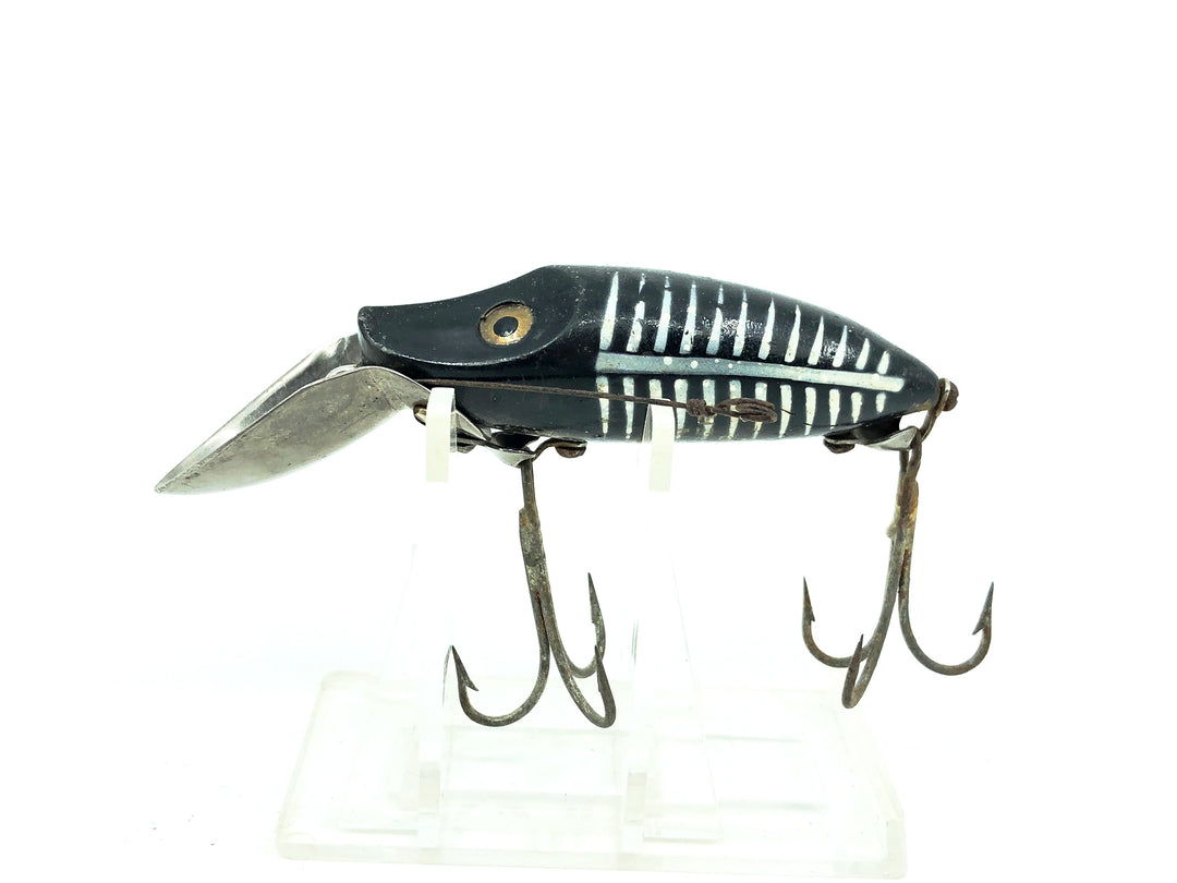 Heddon Go Deeper River Runt Scoop Lip, XBW Black Shore Minnow Color