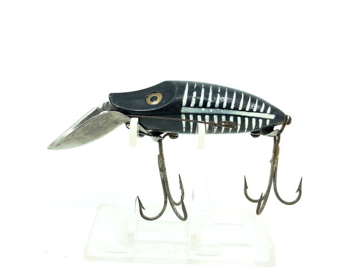 Heddon Go Deeper River Runt Scoop Lip, XBW Black Shore Minnow Color