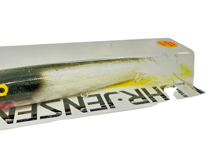 Luhr Jensen P.J Pop 6 3/4", Silver Foil/Black Shad on Card
