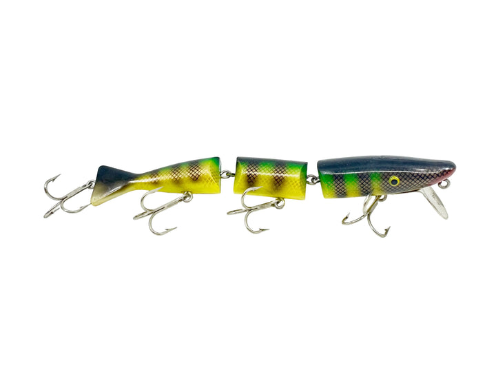 Radtke's Pike Triple Jointed Minnow, Perch Color