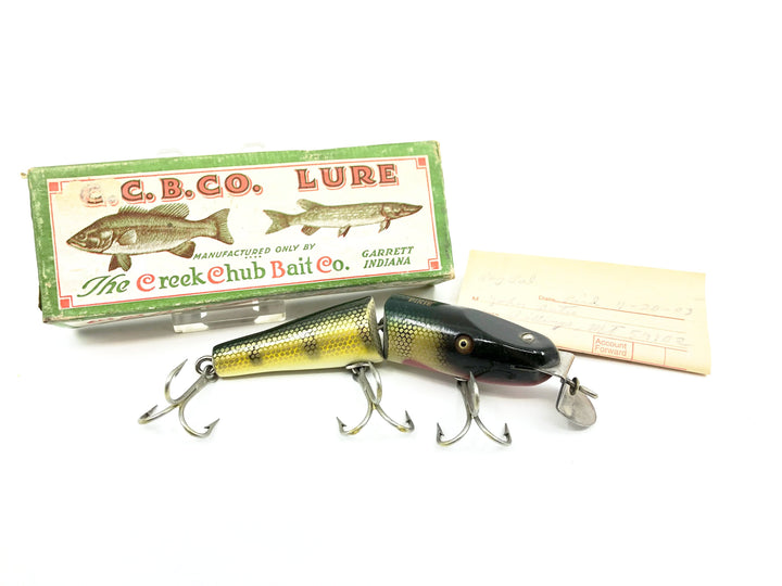Creek Chub Jointed Pikie 2600 Perch Color 2601 w/Box