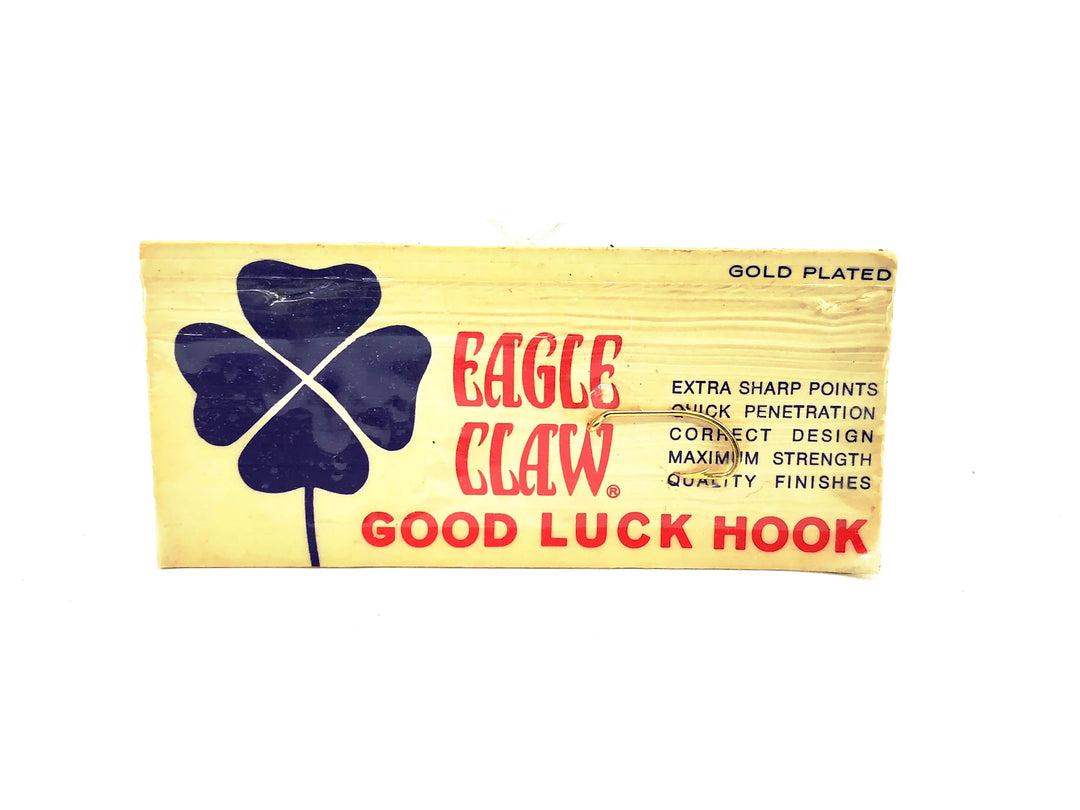 Eagle Claw "Good Luck" Gold Plated Hook