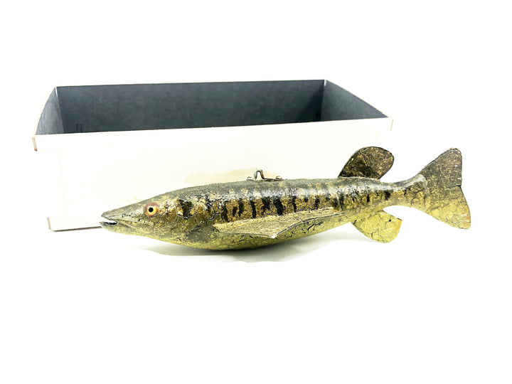 Macatawa Bait Co. Early Muskellunge Spearing Decoy with Box