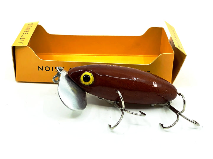 Arbogast Jitterbug Wood 5/8oz, Natural Wood Color with Box