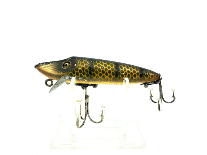 Heddon Wooden Baby Vamp 7400, M Pike Color