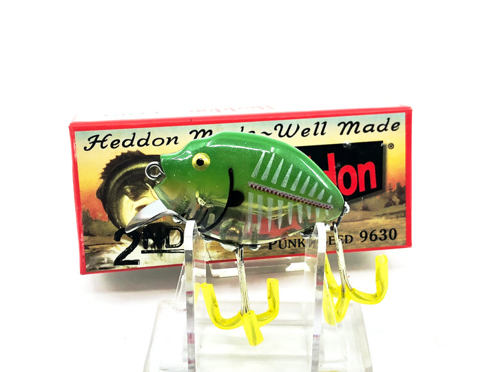 Heddon 9630 2nd Punkinseed X9630GF Greenfish Shore Color New in Box