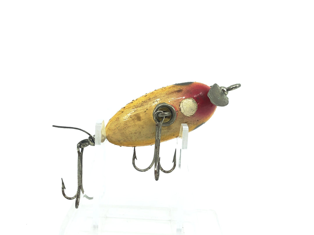 Paw Paw Midget Spinner, Yellow/Silver Flitter Color