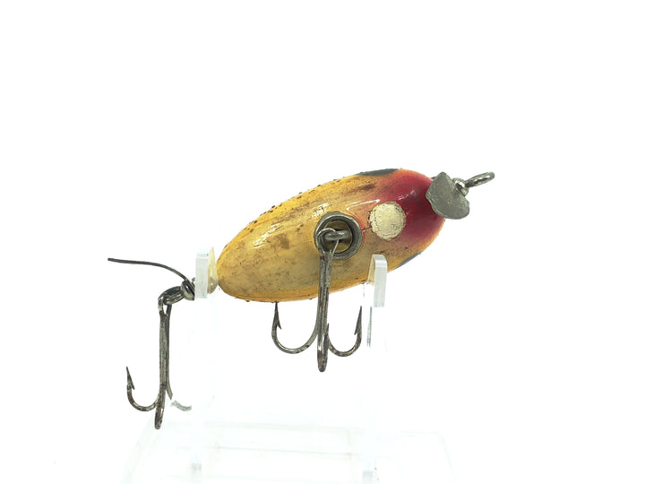 Paw Paw Midget Spinner, Yellow/Silver Flitter Color