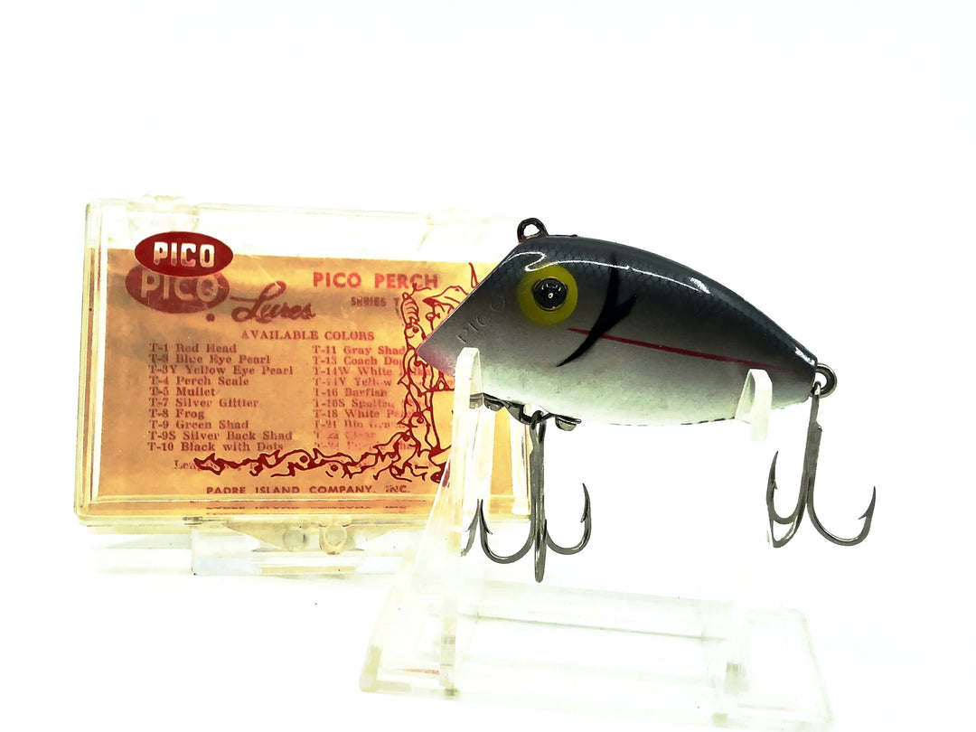 PICO Perch, Gray Shad Color with Box