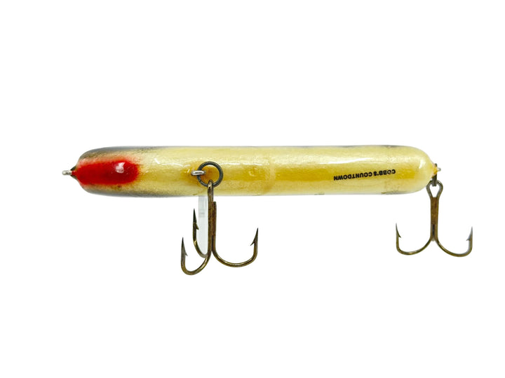 Cobb's Countdown Musky Glide Bait, Perch/White Belly Color
