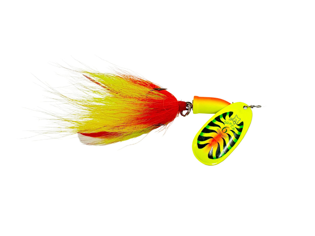 Blue Fox Super Vibrax #6 Spinner, Firetiger Color