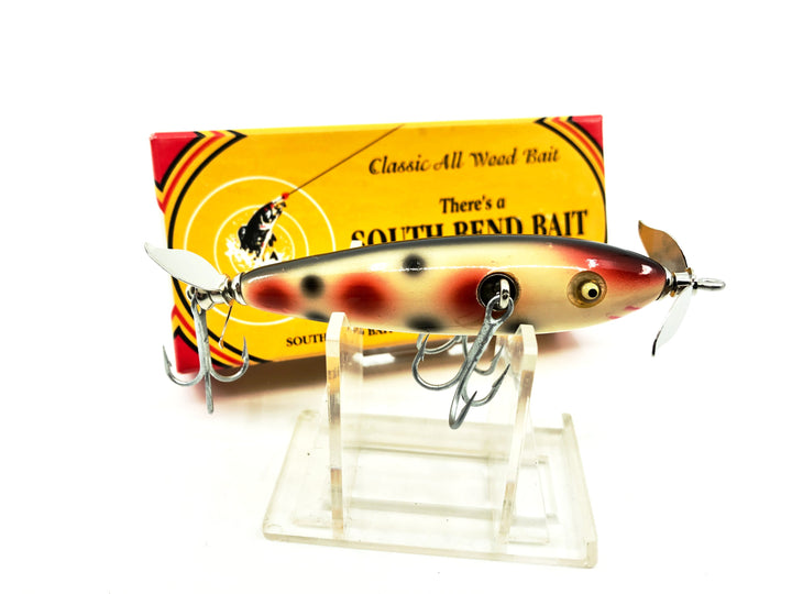 Luhr-Jensen South Bend Wooden Minnow NFLCC 2004 Strawberry Color with Box