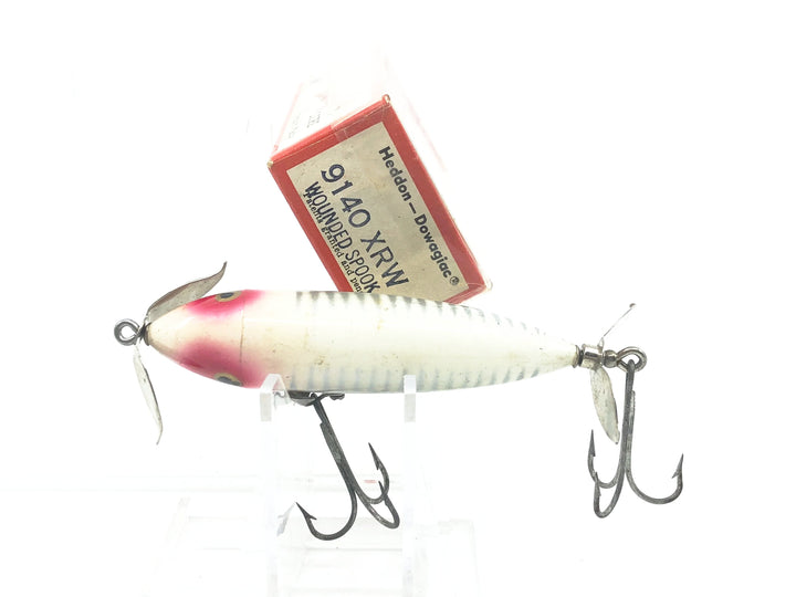 Heddon Wounded Spook 9140, XRW White Shore Minnow Color w/Box