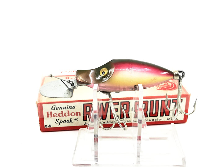 Heddon Midget Go Deeper River Runt D-9010-RB Rainbow Color with Box and Papers