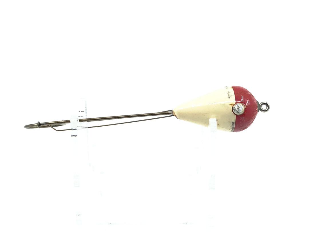 Kroker Weedless Minnow/Frog Harness, Red/White Color