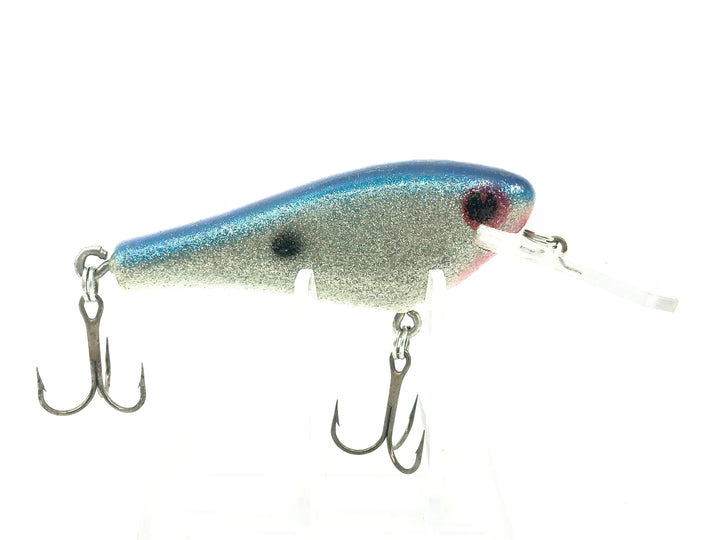 Poe's Super Cedar RC-3, #91 Hot Silver/Electric Blue Back/White Belly Color