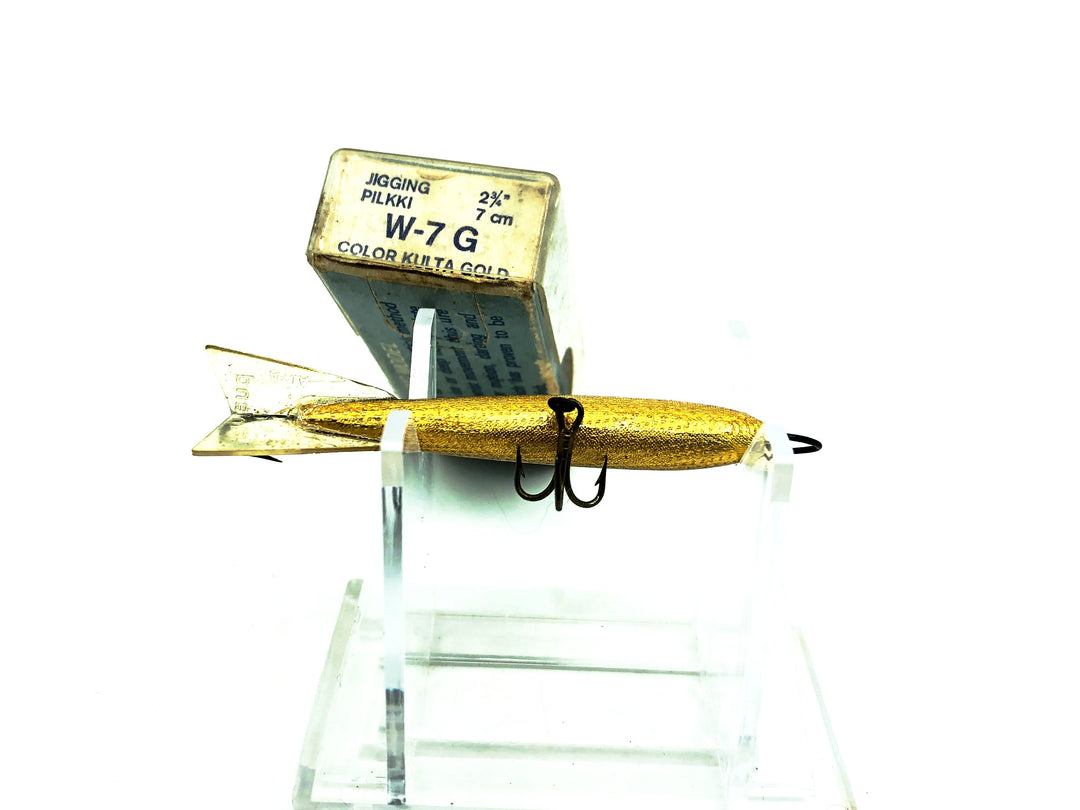 Rapala Jig Rap W7, G Gold Color with Box