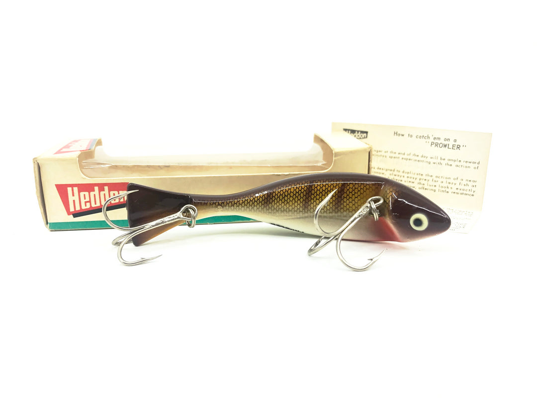 Heddon Prowler 7050, BWB Bronze/White/Brown Color with Box