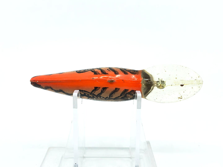 Bomber Model A 7A, XC4 Dark Brown Crawfish/Orange Belly Color Screwtail