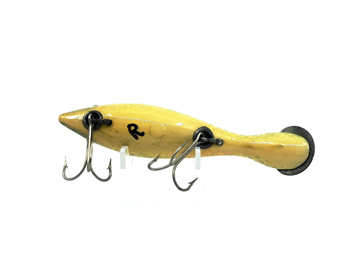 Heddon #5000 Tadpolly, Repainted Frog Spot Color
