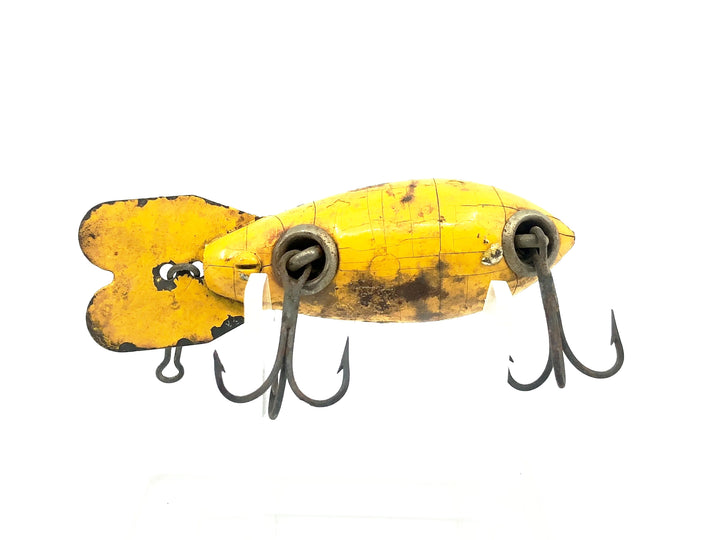 Wooden Bomber 300 Series, #39 Yellow/Black Dots Color - Early Bomber