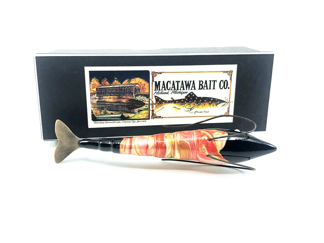 Macatawa Swirl Shrimp Lure w/Box - Signed