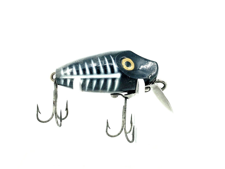 Heddon Midgit Digit River Runt Spook 9020, XBW Black Shore Minnow Color