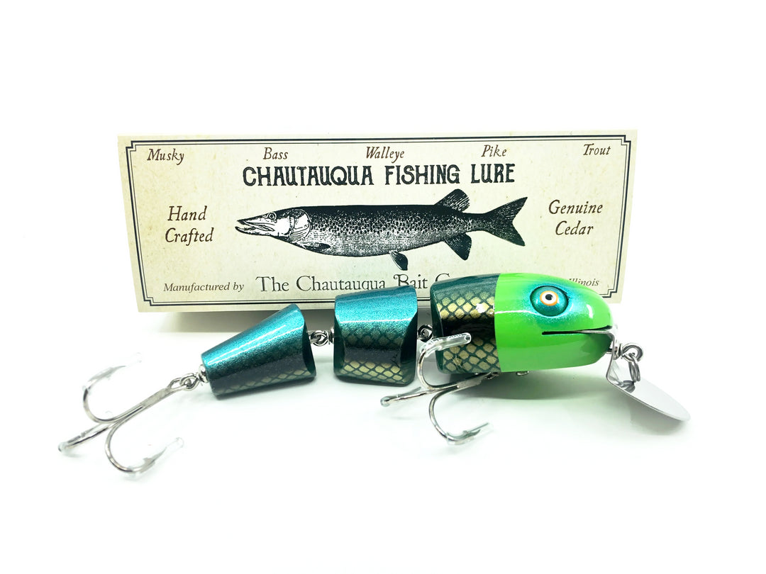 Chautauqua Double Jointed Dingbat, Green Racer Color