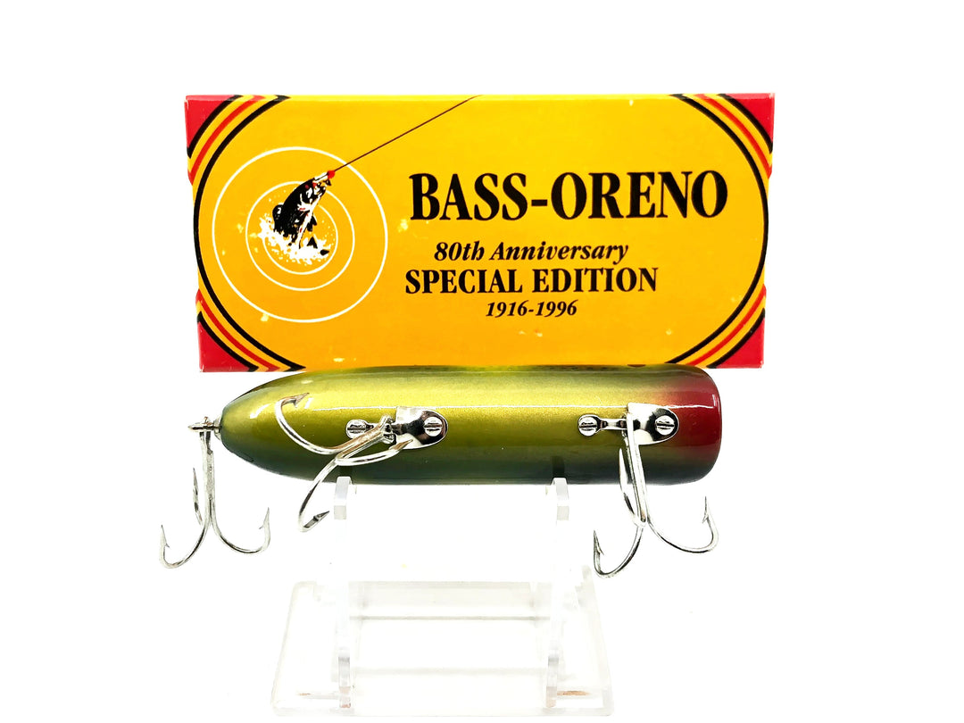 Luhr-Jensen South Bend 80th Anniversary Bass-Oreno Frog Color New in Box