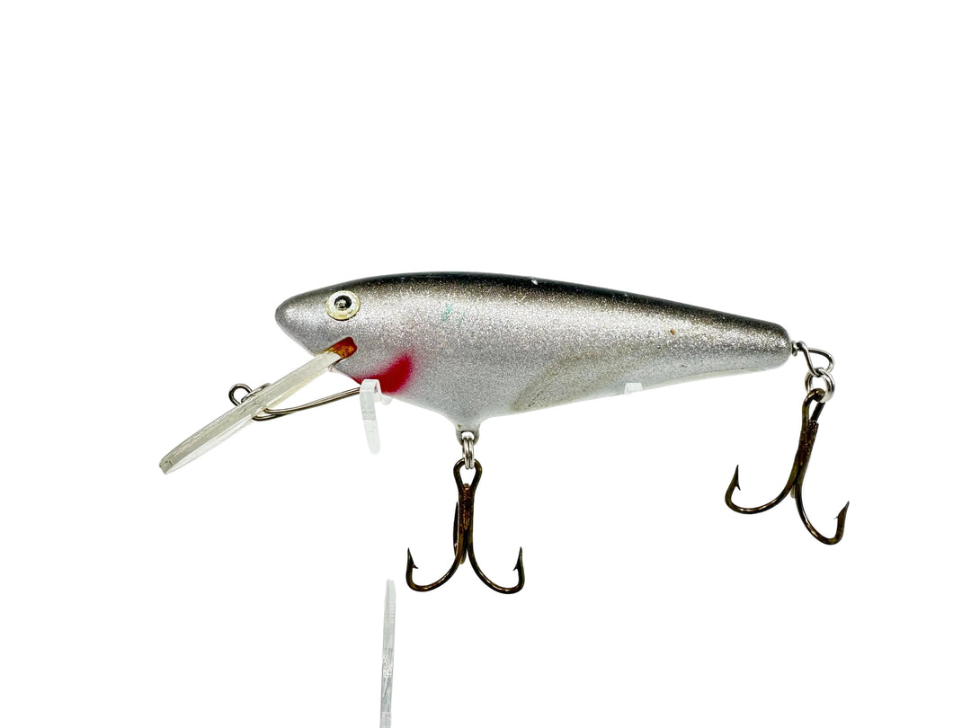 Hooker Tackle Co. G & M Shad, Silver/Black Color