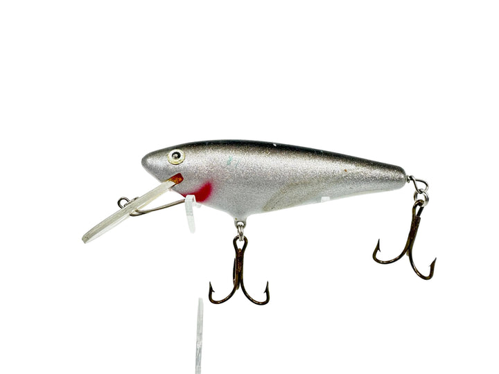 Hooker Tackle Co. G & M Shad, Silver/Black Color