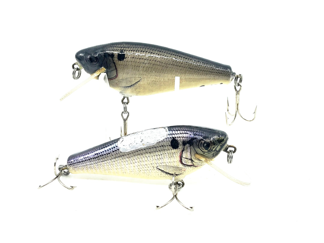 Bagley 4SF3 Small Fry Shad Combo,&nbsp;SH4 Shad on White Color