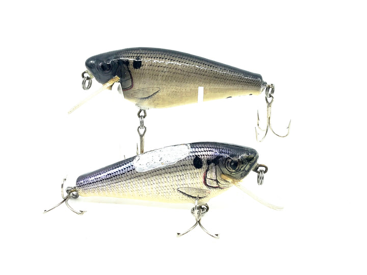 Bagley 4SF3 Small Fry Shad Combo,&nbsp;SH4 Shad on White Color