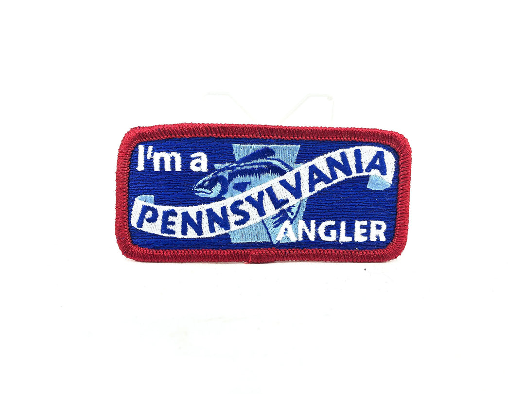 I'm a Pennsylvania Angler Vintage Fishing Patch