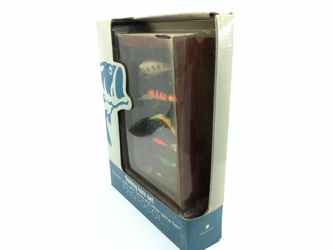 Protocol 6-Piece Plug Fishing Lure Display Set