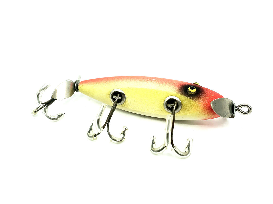Arnold Tackle (Paw-Paw) Wounded Minnow, Fireplug Color