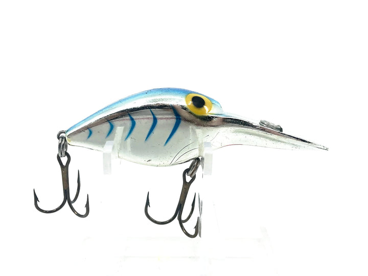 Storm Rattlin' Flat Wart FLV112 Metallic Silver/Blue Herring Bone Color