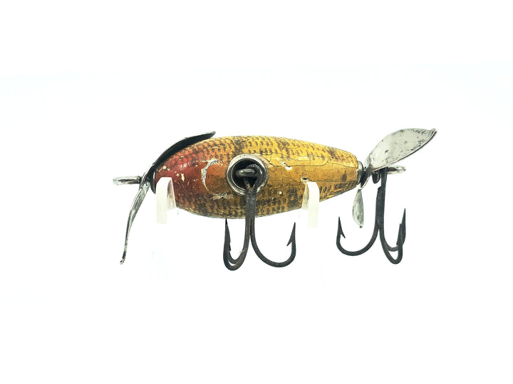 Shakespeare Midget Spinner, Green Perch Color